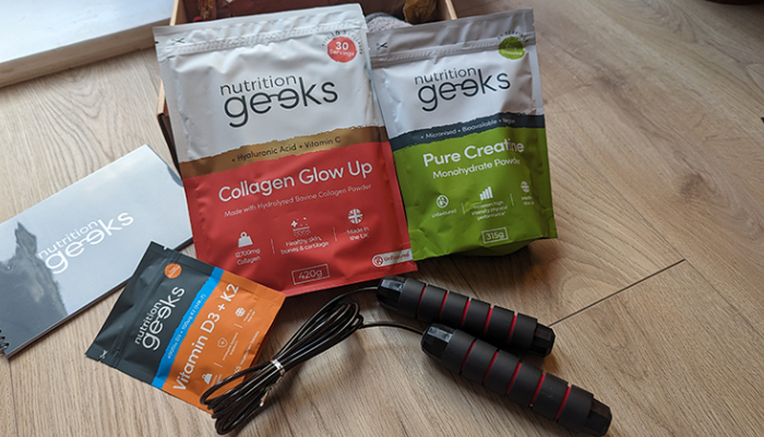 nutrition geeks collagen glow up reviews